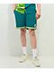 Paterson Courtside Teal Basketball Shorts - Thumbnail image 2 of 7