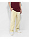 Paterson Cream Corduroy Blocked Skate Pants - Thumbnail image 1 of 8