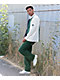 Paterson Dark Green Wide Leg Skate Pants - Thumbnail image 6 of 6