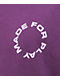 Paterson Made For Play Purple T-Shirt - Thumbnail image 3 of 3
