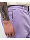 Paterson Wide Leg Lavender Corduroy Skate Pants 
