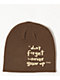 Paul Frank x Slushcult Julius Brown Skully Beanie - Thumbnail image 2 of 2