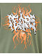 Personal Fears Abuse Green T-Shirt - Thumbnail image 2 of 2