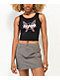 Personal Fears Fairy Black Crop Tank Top - Thumbnail image 1 of 3