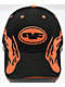 Personal Fears Flame Race Black Strapback Hat - Thumbnail image 3 of 3