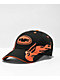 Personal Fears Flame Race Black Strapback Hat - Thumbnail image 1 of 3
