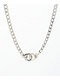Personal Fears Handcuff 22" Stainless Steel Chain Necklace - Thumbnail image 1 of 5