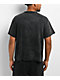 Personal Fears Hardcore Distressed Black Wash Cropped T-Shirt - Thumbnail image 2 of 4