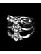 Personal Fears Rib Cage Stainless Steel Ring