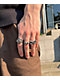 Personal Fears Shared Thoughts Silver Ring - Thumbnail image 3 of 3