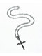 Personal Fears Tribal Cross 20" Silver Chain Necklace - Thumbnail image 2 of 2