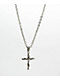 Personal Fears Tribal Cross 20" Silver Chain Necklace - Thumbnail image 1 of 2