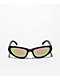 Petals & Peacocks Alpha Y2K Black Sunglasses - Thumbnail image 2 of 2