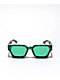 Petals And Peacocks Emerald Tortoise Sunglasses - Thumbnail image 2 of 2