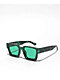 Petals And Peacocks Emerald Tortoise Sunglasses - Thumbnail image 1 of 2