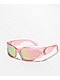 Petals And Peacocks Y2KZ Pink Translucent Sunglasses - Thumbnail image 1 of 2