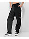 Petals By Petals & Peacocks Chunky Black Corduroy Cargo Pants - Thumbnail image 1 of 9