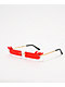 Petals and Peacocks Baby Flames Red Sunglasses