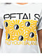 Petals and Peacocks Balance Flower White T-Shirt
