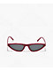 Petals and Peacocks Beller Red & Black Sunglasses - Thumbnail image 2 of 2