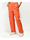 Petals and Peacocks Butterfly Checkered Orange Work Pants - Thumbnail image 4 of 9