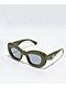 Petals and Peacocks Cumulus Green Sunglasses - Thumbnail image 1 of 4