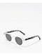Petals and Peacocks Denor Transparent & Black Tortoise Sunglasses - Thumbnail image 1 of 2