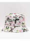 Petals and Peacocks Diversifly Cream Bucket Hat