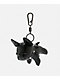 Petals and Peacocks Dog Eat Dog Black Plush Keychain - Thumbnail image 1 of 2