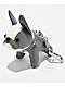 Petals and Peacocks Dog Eat Dog Grey Plush Keychain - Thumbnail image 2 of 3
