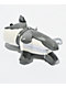Petals and Peacocks Dog Eat Dog Grey Plush Keychain - Thumbnail image 3 of 3