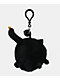 Petals and Peacocks Kitty Black Plush Bag Charm - Thumbnail image 2 of 3
