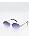 Petals and Peacocks Lustra Silver Sunglasses - Thumbnail image 1 of 3
