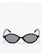 Petals and Peacocks Malice Black Sunglasses - Thumbnail image 2 of 2