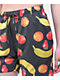 Petals and Peacocks Mixed Fruit Black Board Shorts - Thumbnail image 4 of 4