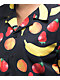 Petals and Peacocks Mixed Fruit Short Sleeve Button Up Shirt - Thumbnail image 4 of 4