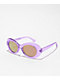 Petals and Peacocks Nevermind Gafas de sol moradas