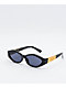 Petals and Peacocks Numerica Black & Gold Sunglasses - Thumbnail image 1 of 3
