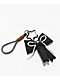 Petals and Peacocks On The Edge Plush Keychain - Thumbnail image 2 of 4