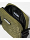Petals and Peacocks P Embroidered Olive Crossbody Bag - Thumbnail image 4 of 4