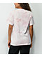 Petals and Peacocks Peace Of Mind Pink Tie Dye T-Shirt - Thumbnail image 3 of 3