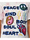 Petals and Peacocks Peace Of Mind Pink Tie Dye T-Shirt - Thumbnail image 2 of 3