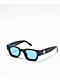 Petals and Peacocks Petals Black Sunglasses - Thumbnail image 1 of 3