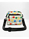 Petals and Peacocks Puffer White Floral Crossbody Bag - Thumbnail image 3 of 4