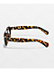 Petals and Peacocks Quantum Leopard Print Brown Sunglasses - Thumbnail image 3 of 3
