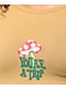 Petals and Peacocks You're A Trip Sand Crop T-Shirt
