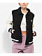 Petals by Petals & Peacocks Black & White Sherpa Varsity Jacket - Thumbnail image 5 of 8