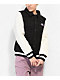 Petals by Petals & Peacocks Black & White Sherpa Varsity Jacket - Thumbnail image 2 of 8