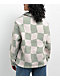 Petals by Petals & Peacocks District Sherpa White & Green Jacket  - Thumbnail image 4 of 4