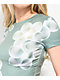 Petals by Petals And Peacocks Butterfly Garden Green Crop T-Shirt - Thumbnail image 3 of 3